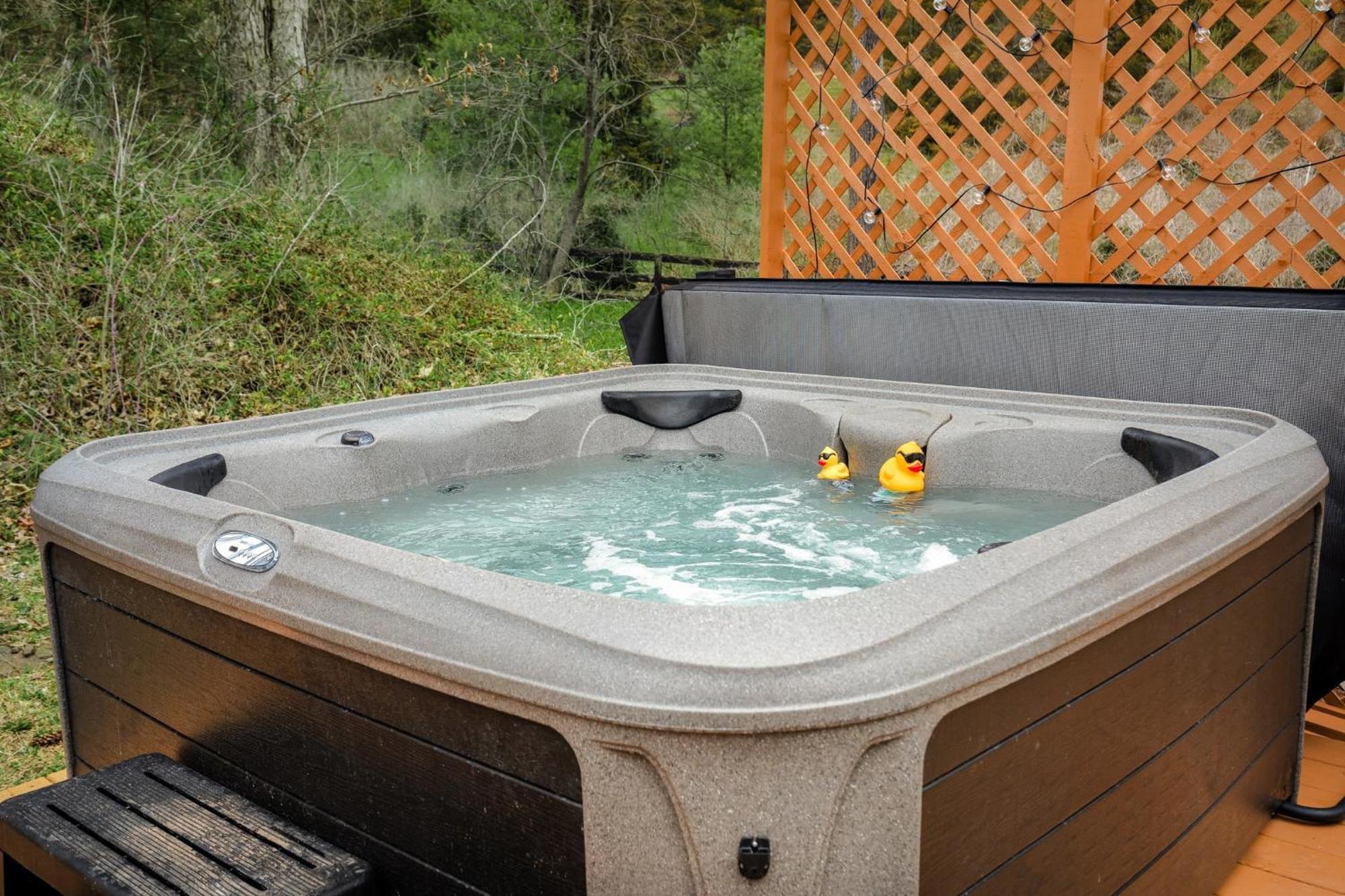 Creekside Cabin W Hot Tub, Fire Pit, Grill, Wifi! Basye Εξωτερικό φωτογραφία